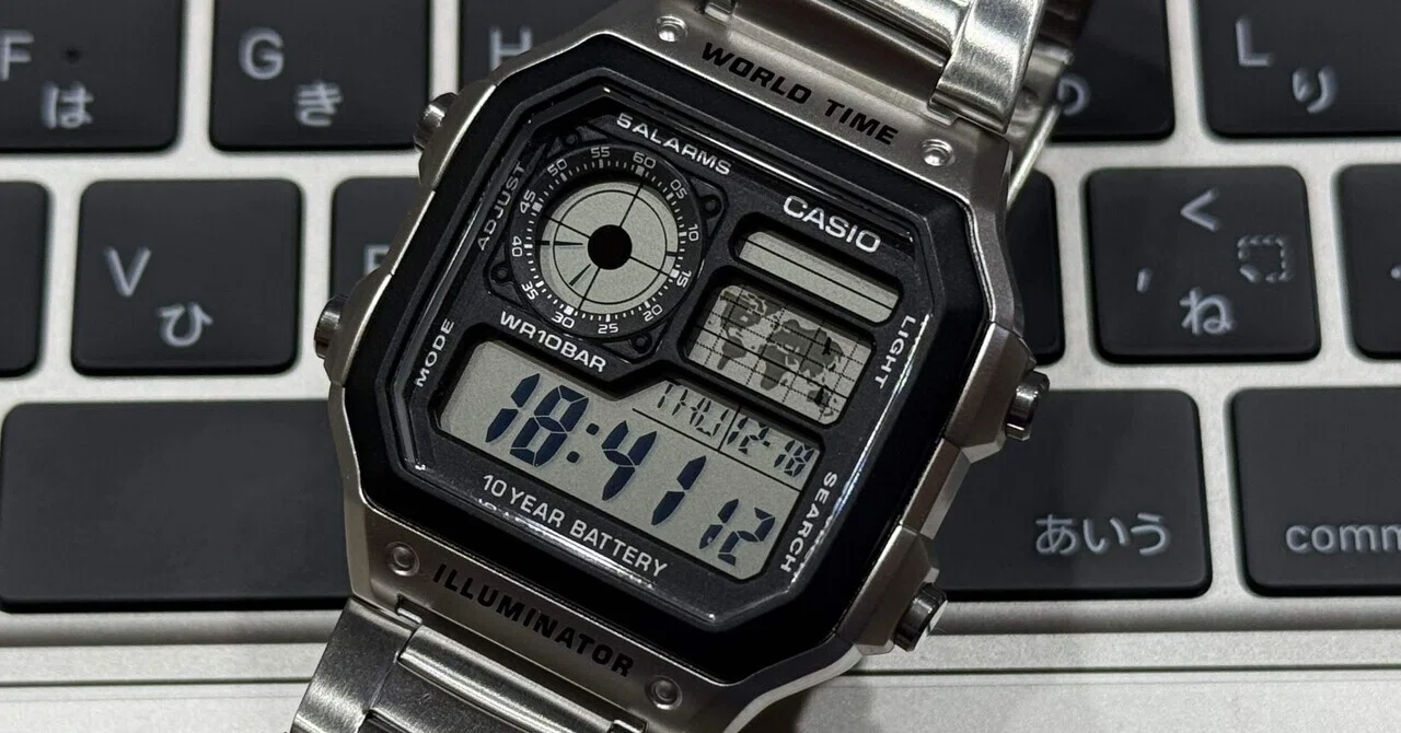 腕時計】AE-1200WHD