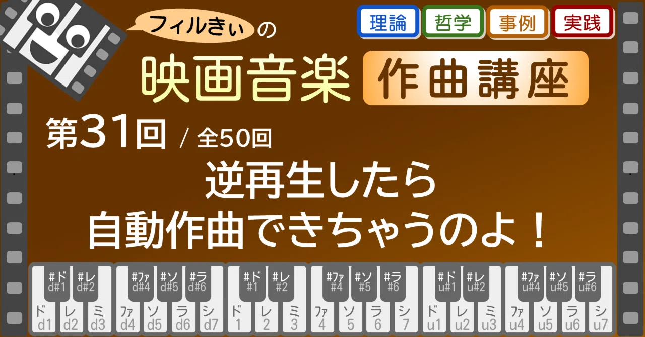 [Film Music Composition Course 31] You can compose automatically by ...
