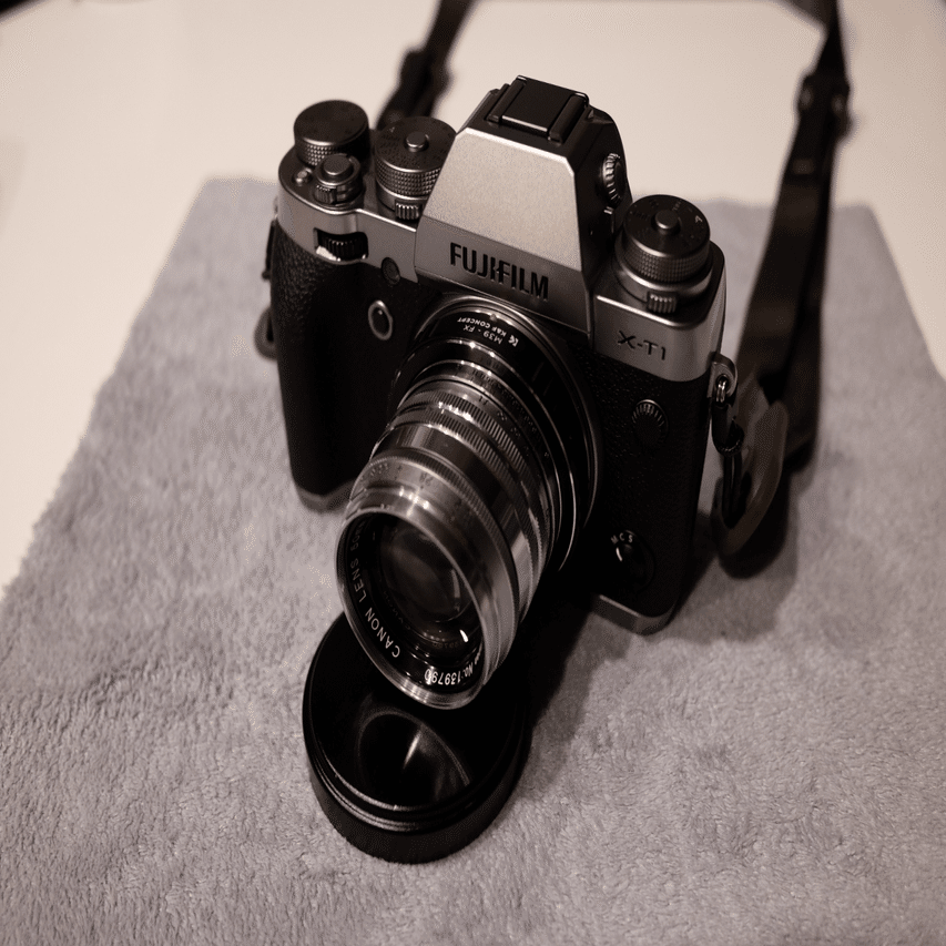 カメラ｜オールドレンズ購入しました｜キャノンSerenar 50mm f1.8