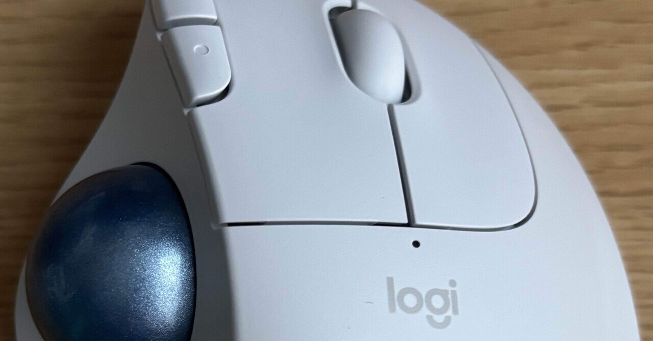 こっそりトラックボールマウスデビューしてました｜saku