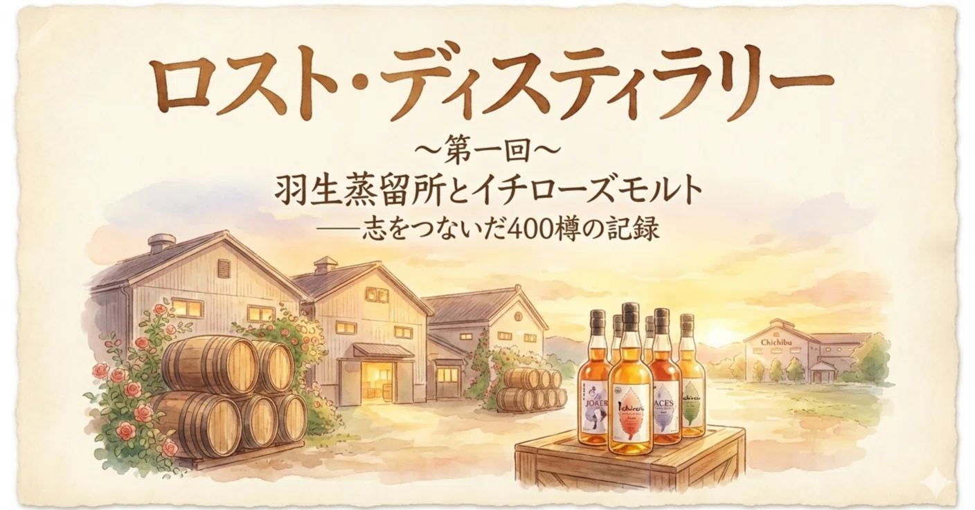 羽生蒸留所とイチローズモルト―志をつないだ400樽の記録｜Cask & Glass