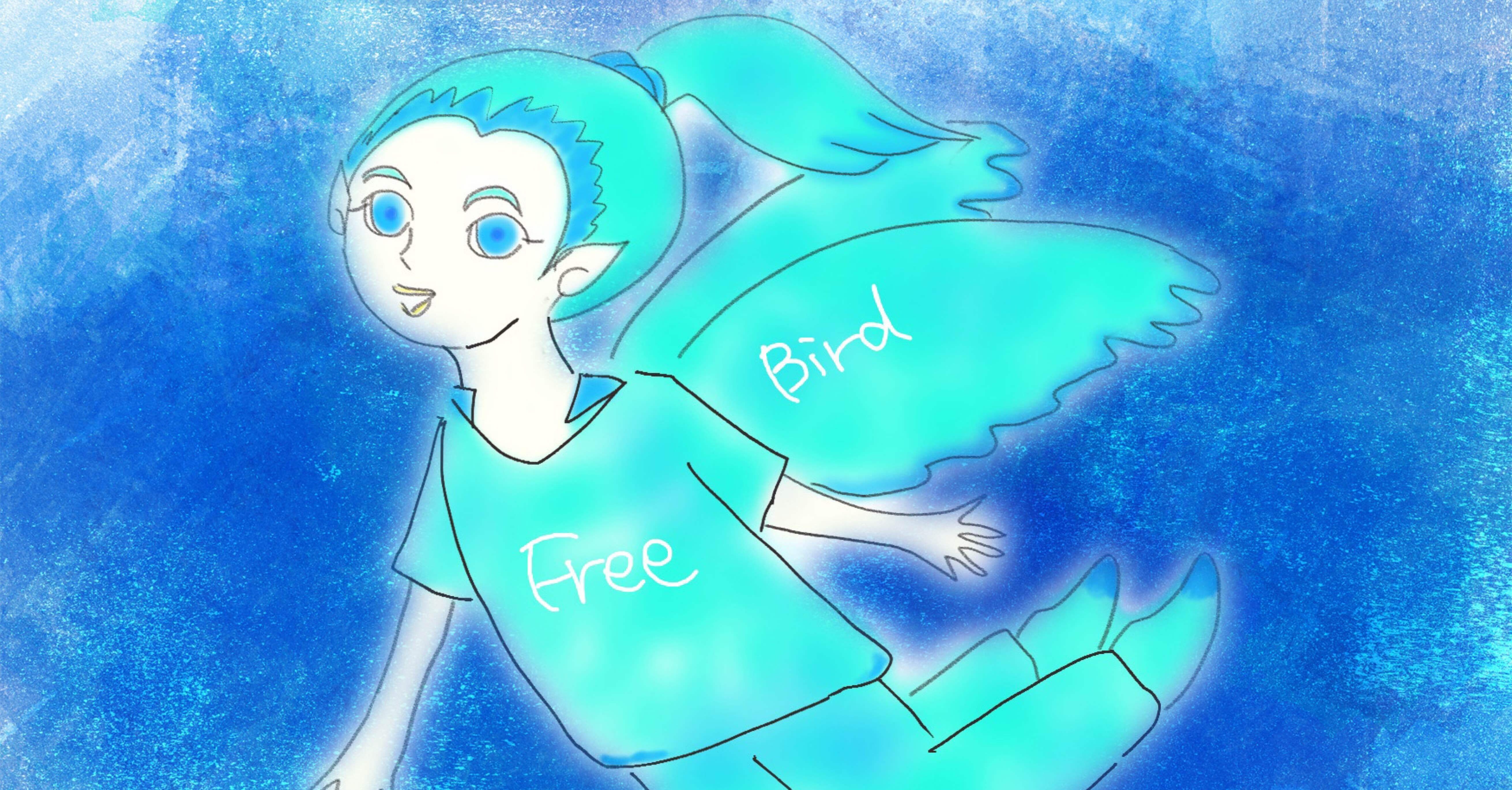 BLUE BIRD♪（感謝）/5 the blue bird｜bun☆jac