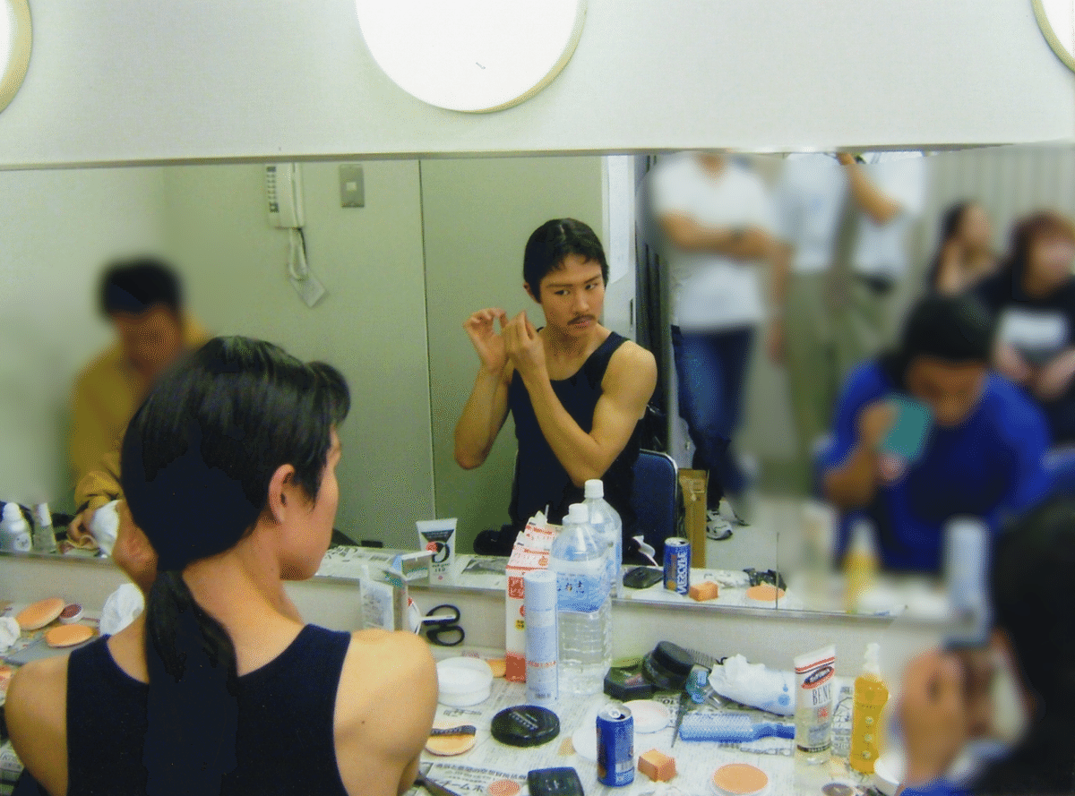 大衆演劇 化粧前