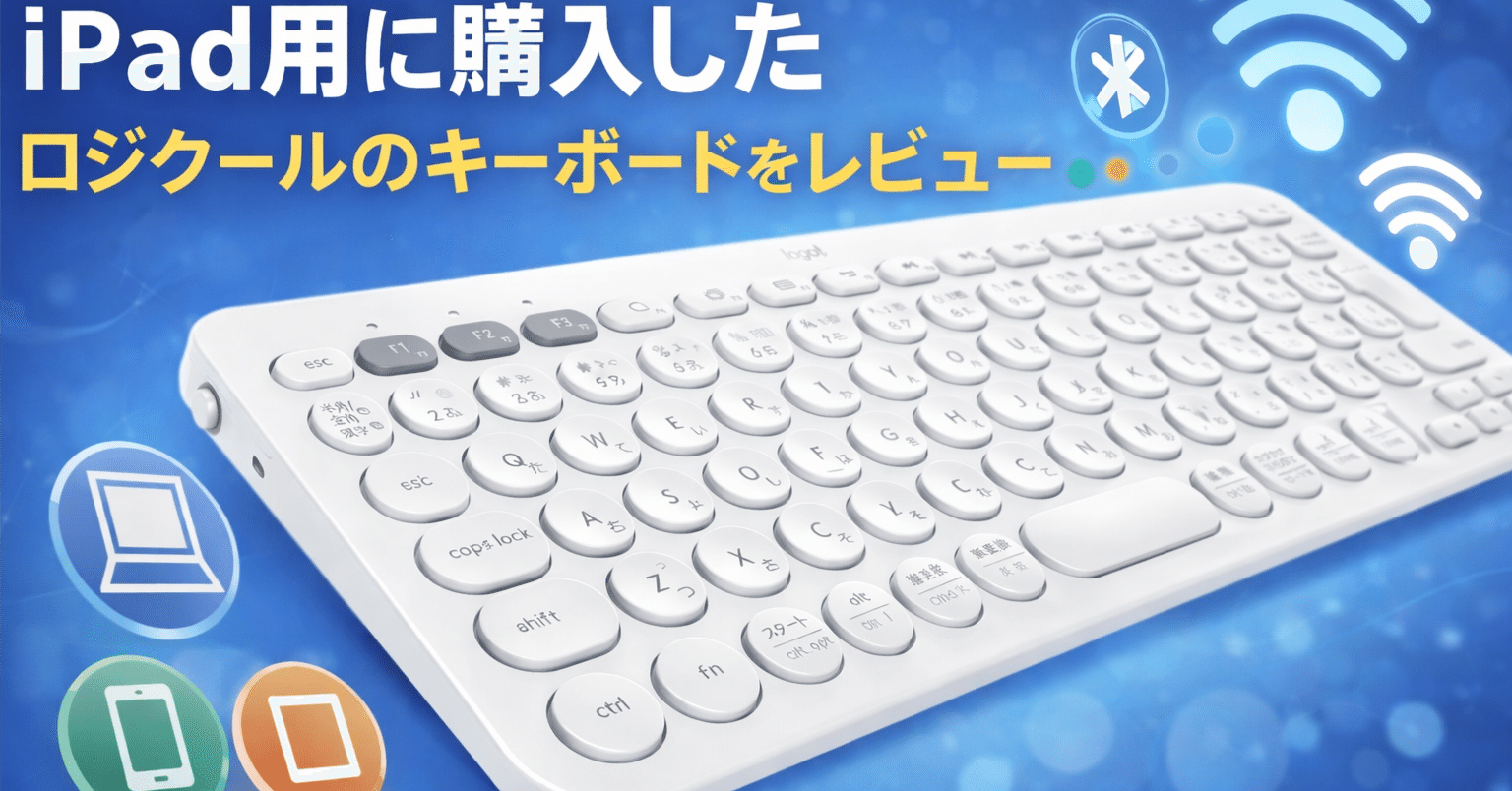 iPad Air用に購入したロジクールキーボード K380をレビュー 日本語配列