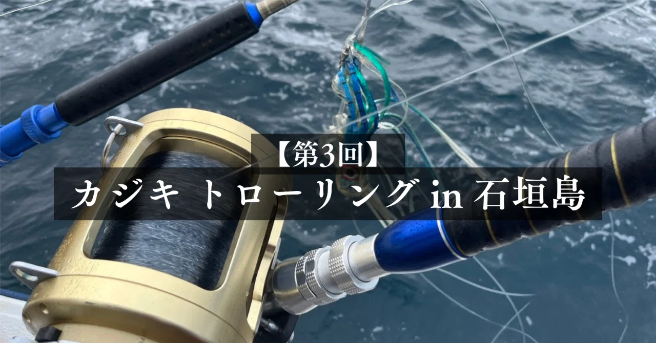 第3回】 カジキ トローリング in 石垣島｜鎌倉フィッシングラボ®︎の所長🐟