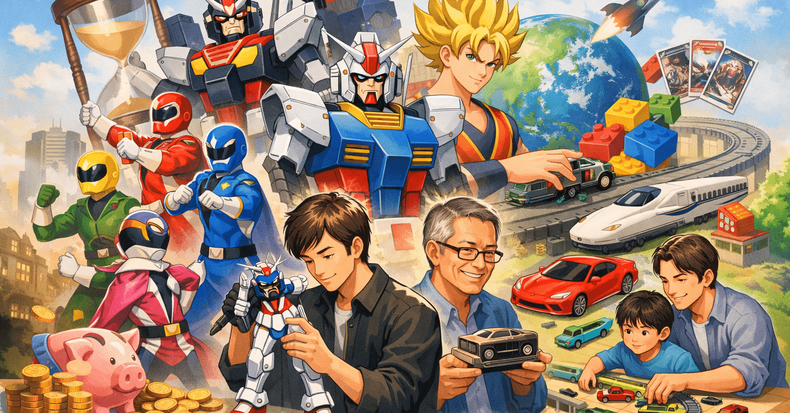 🦸‍♂️戦隊ヒーロー50年で区切り！玩具業界「大人シフト」の真実｜ザワ4
