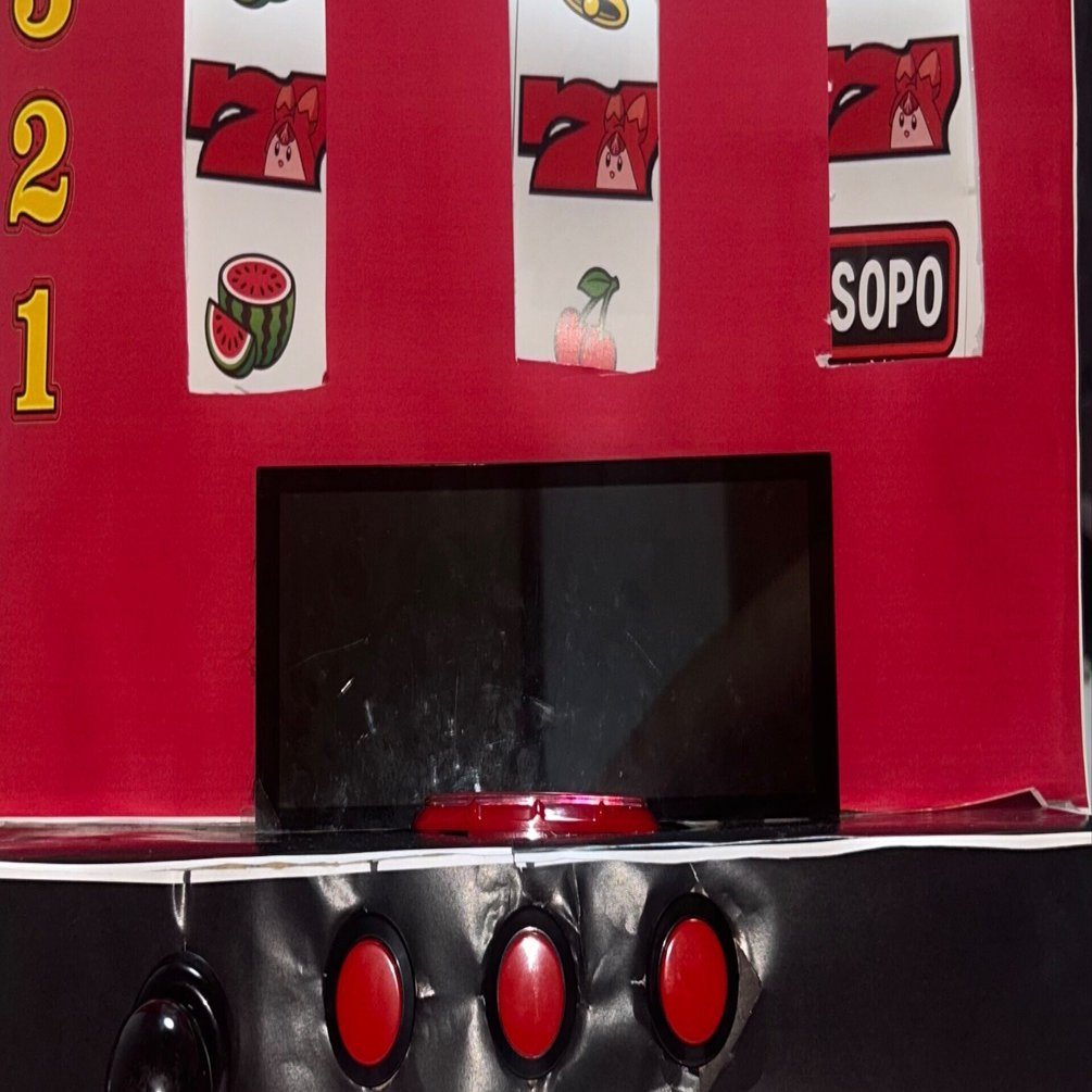 スロットマシン 赤 LEDライト付き スロットマシン 赤 LEDライト付き