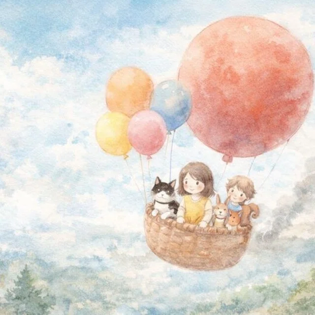 風船に乗って～Sunoと～｜片桐 みかん