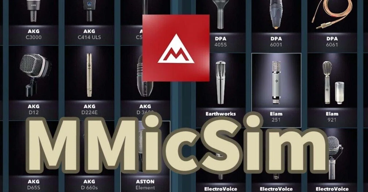A Buffet of Microphones!? MeldaProduction's 