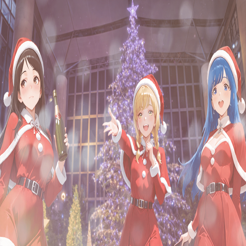 メリークリスマス【奇跡の星の植物館とAI画像生成+合成のお話】｜KUMA