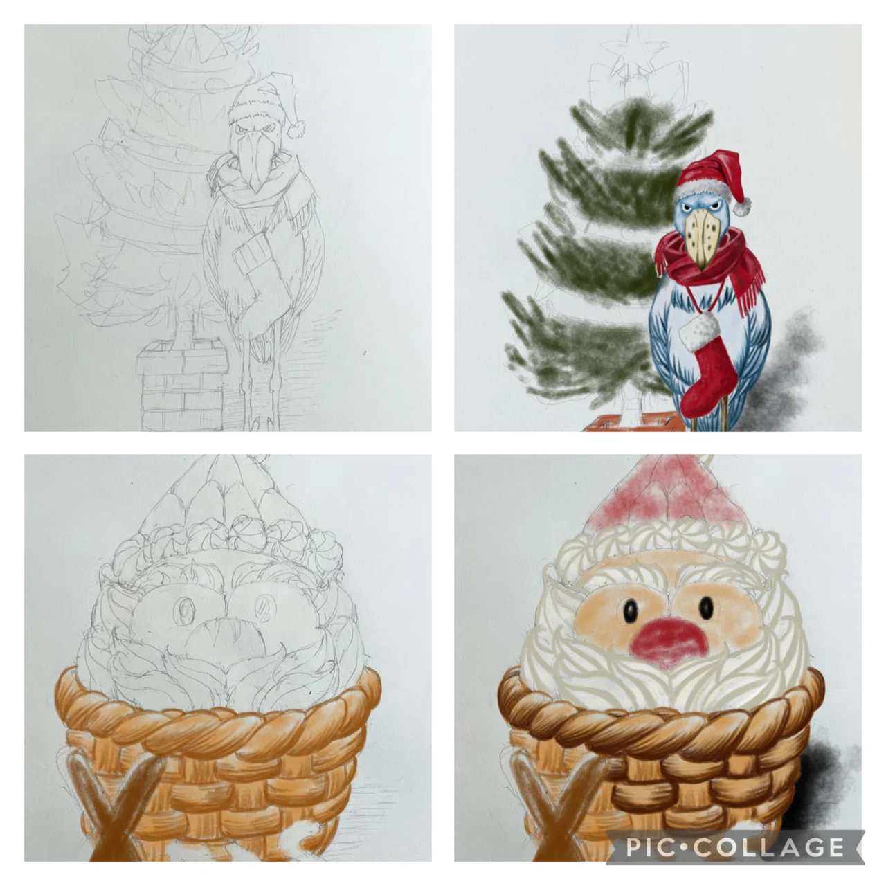 🎄クリスマスイラストとおまけ｜さわこり