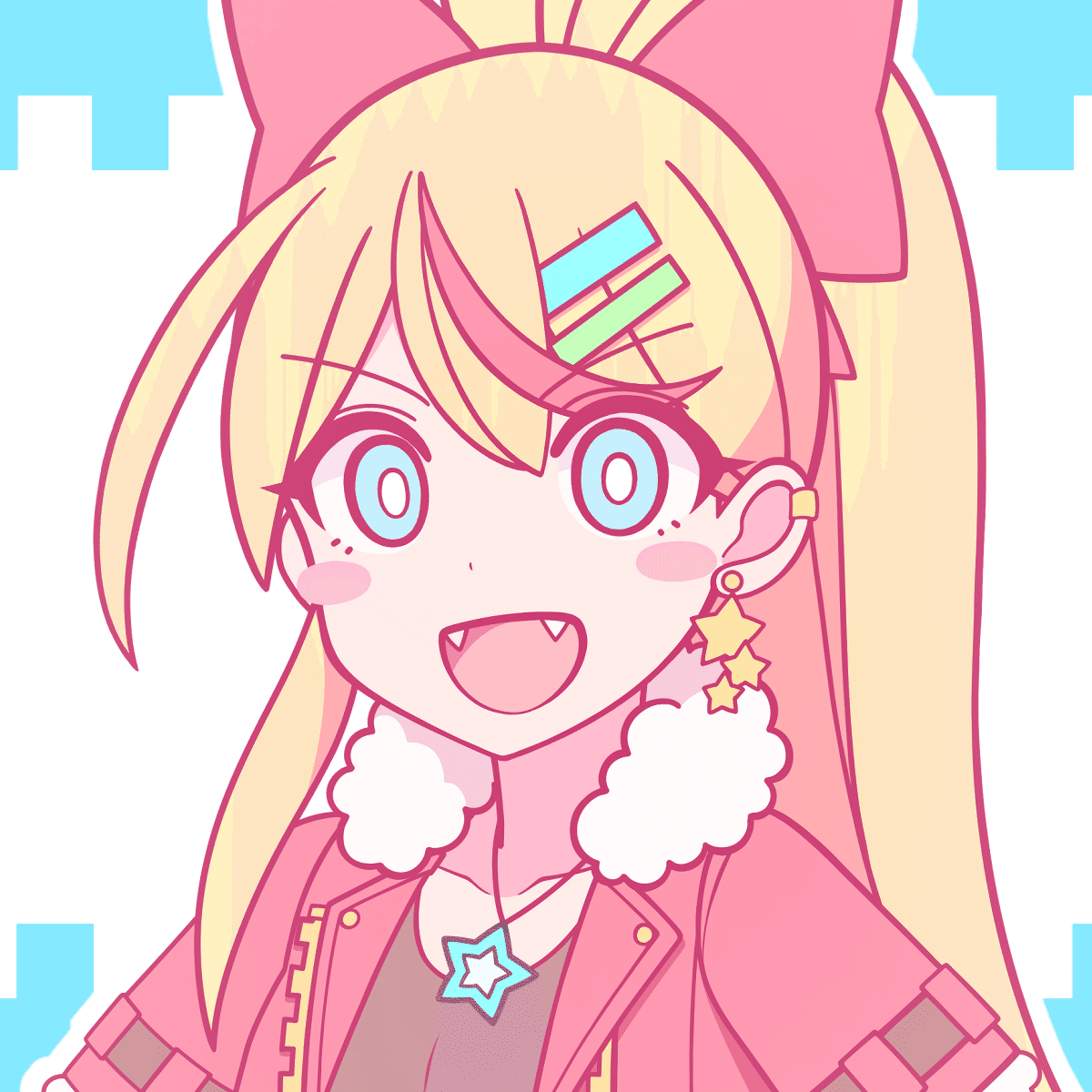 Mii　　手描きイラスト　オーダー ⭐︎手描きイラストオーダー⭐︎ 似顔絵 アニメ - メルカリ