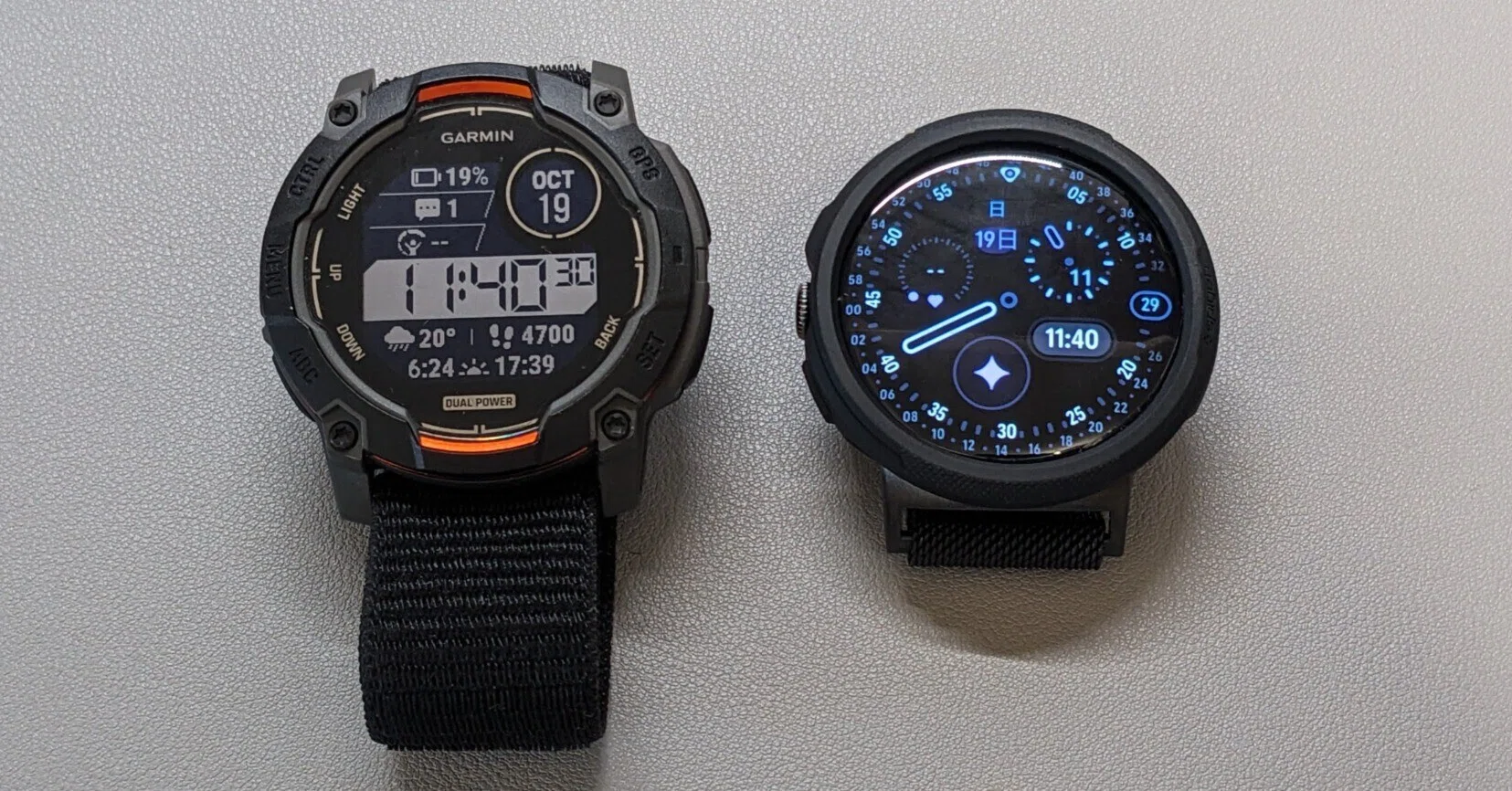 スマートウォッチ入れ替え（GARMIN Instinct3 dual power → Pixel