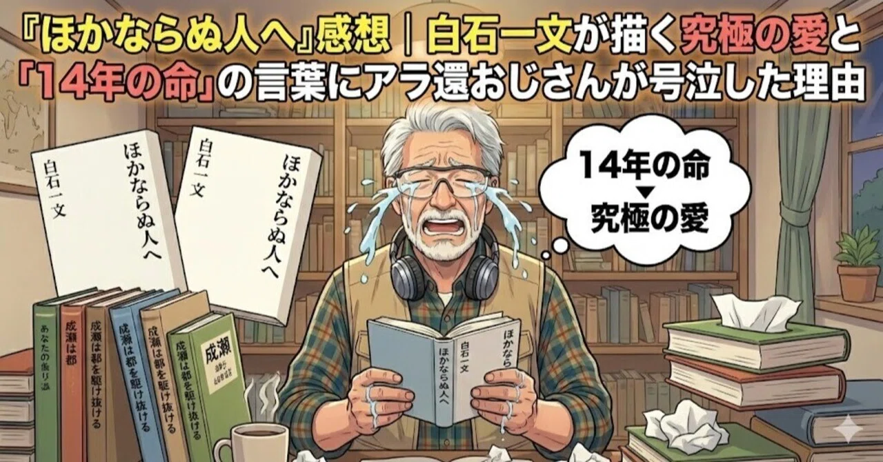 ほかならぬ人へ』感想｜白石一文が描く究極の愛と「14年の命」の言葉に 