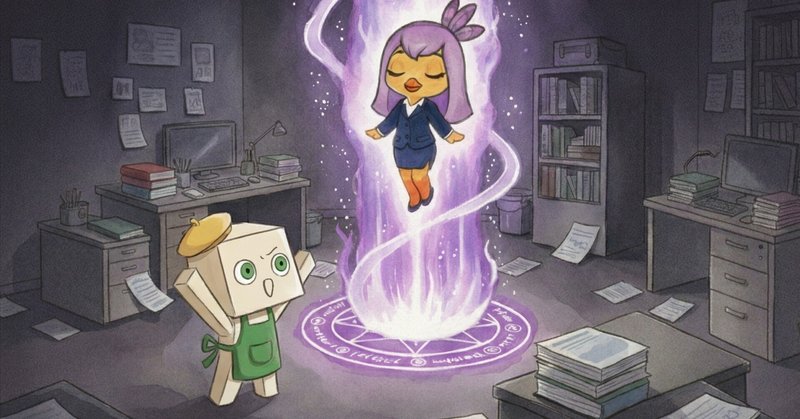 ニュースキャラ「空野アロンドラ」の開発