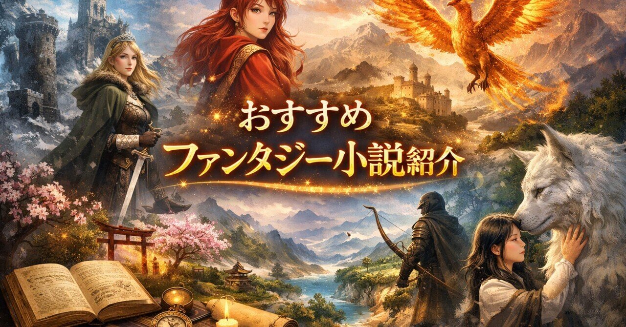 つまみ食い紹介-おすすめファンタジー小説｜ちはる