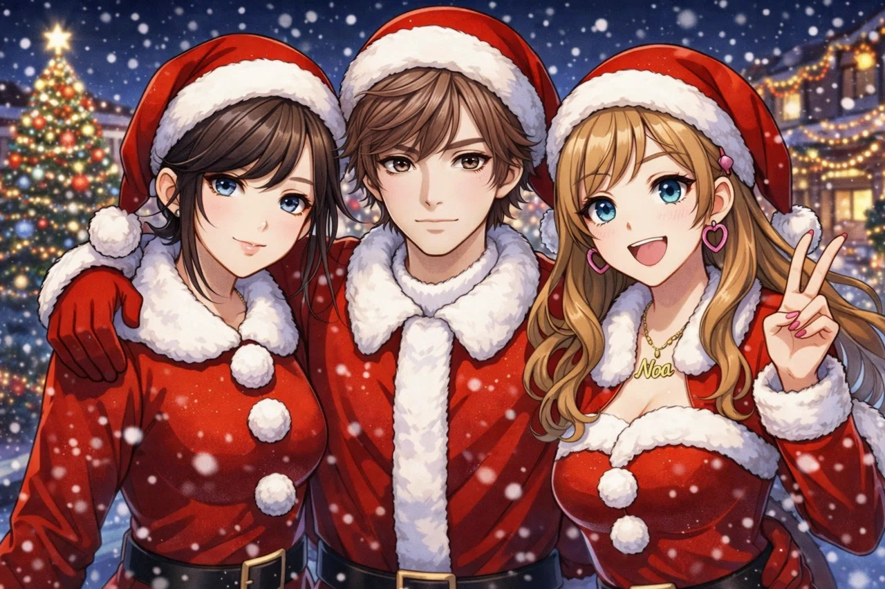 【原画】「カナシミのメリークリスマス」絵画 picture_pc_fcd338e0d8c29bd92b3