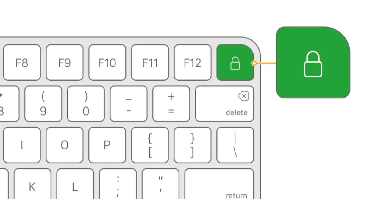 Apple純正キーボードで右上のLockキーを押下によるスリープを回避する