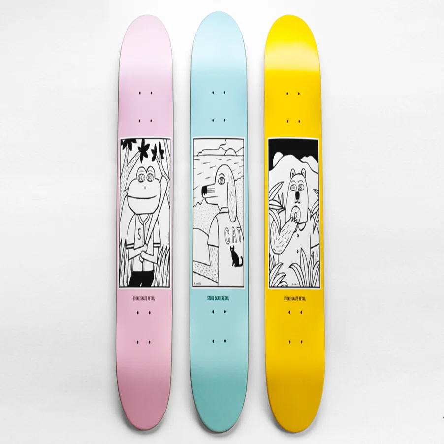 デザイン仕事 / SKATE DECK。｜清水将司