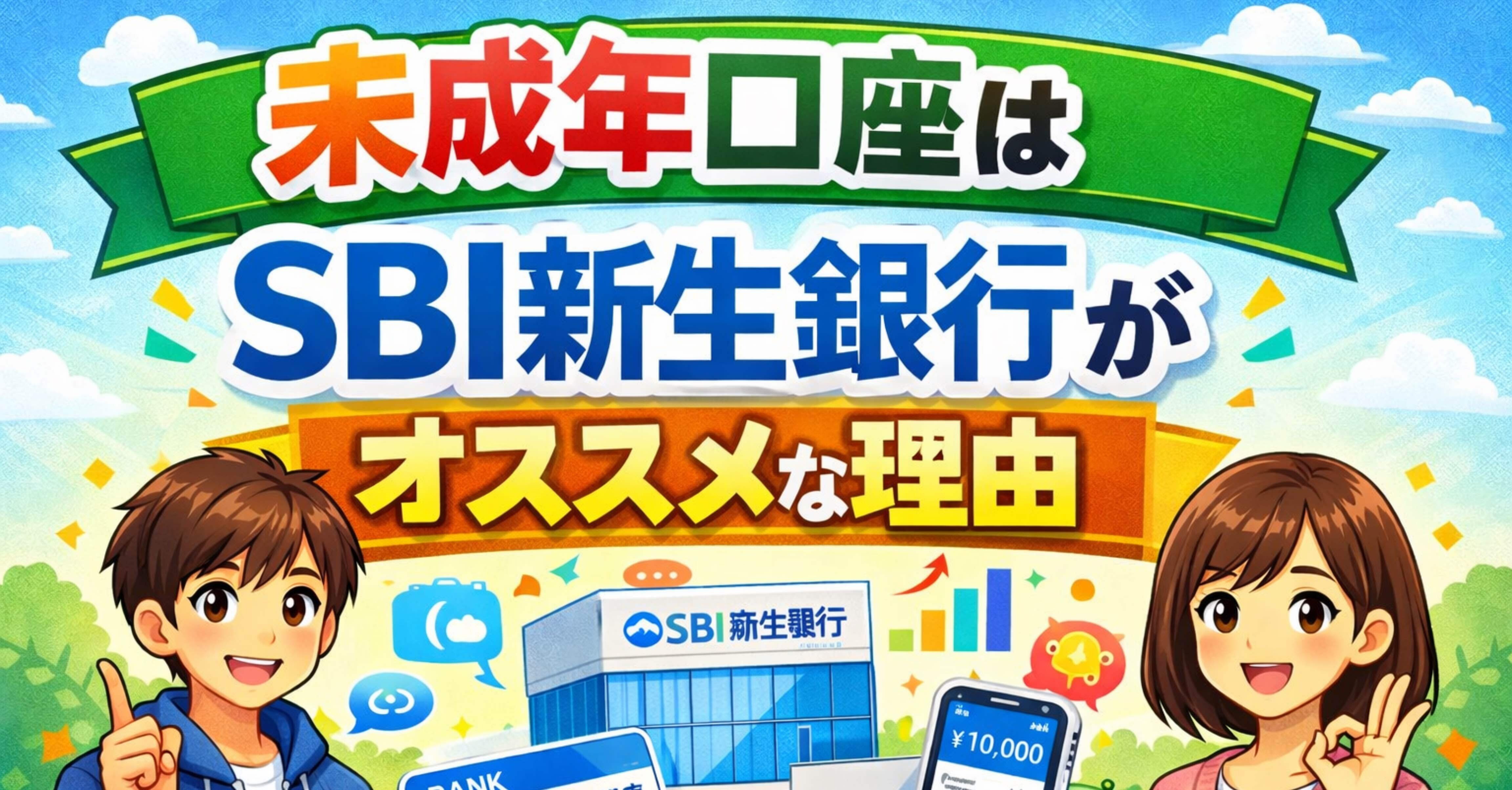 2026年開始予定】こどもNISAに向けて今から準備すべきこと｜未成年口座もSBI新生銀行がおすすめな理由｜KiKi