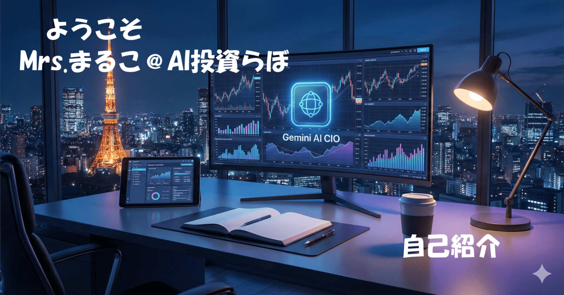始動】「Mrs.まるこ」の資産運用会社へようこそ。AIをCIO（最高投資責任者）に迎えた理由。｜Mrs.まるこ＠AI投資らぼ