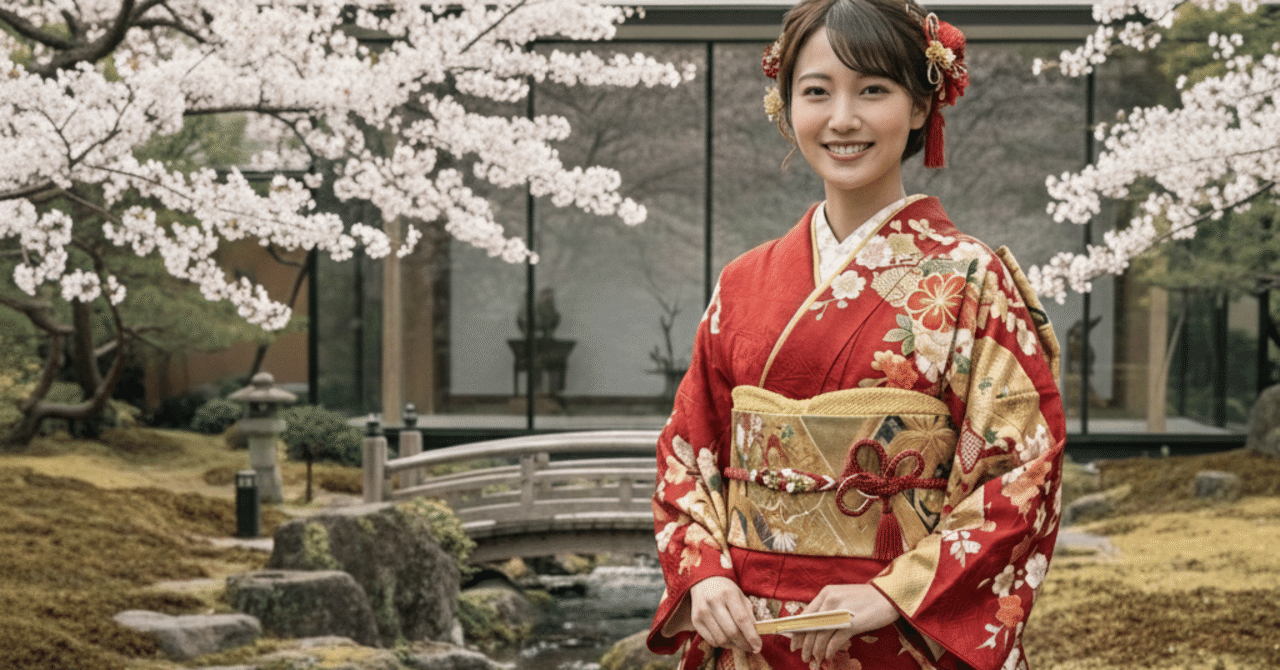 正月は晴れ着男子』｜斎藤真央