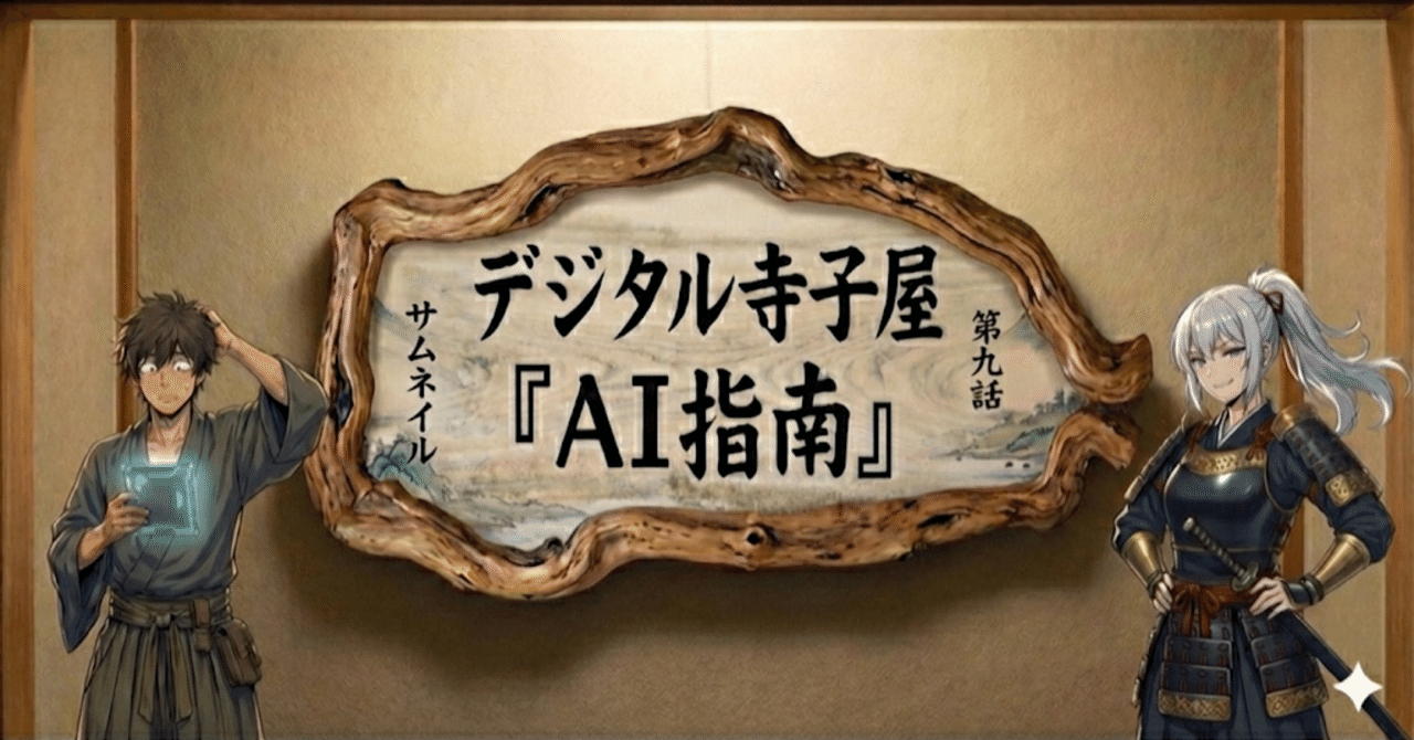 連載】マンガでサクッと学ぶAI！第9話「客寄せの絵（大画面広告