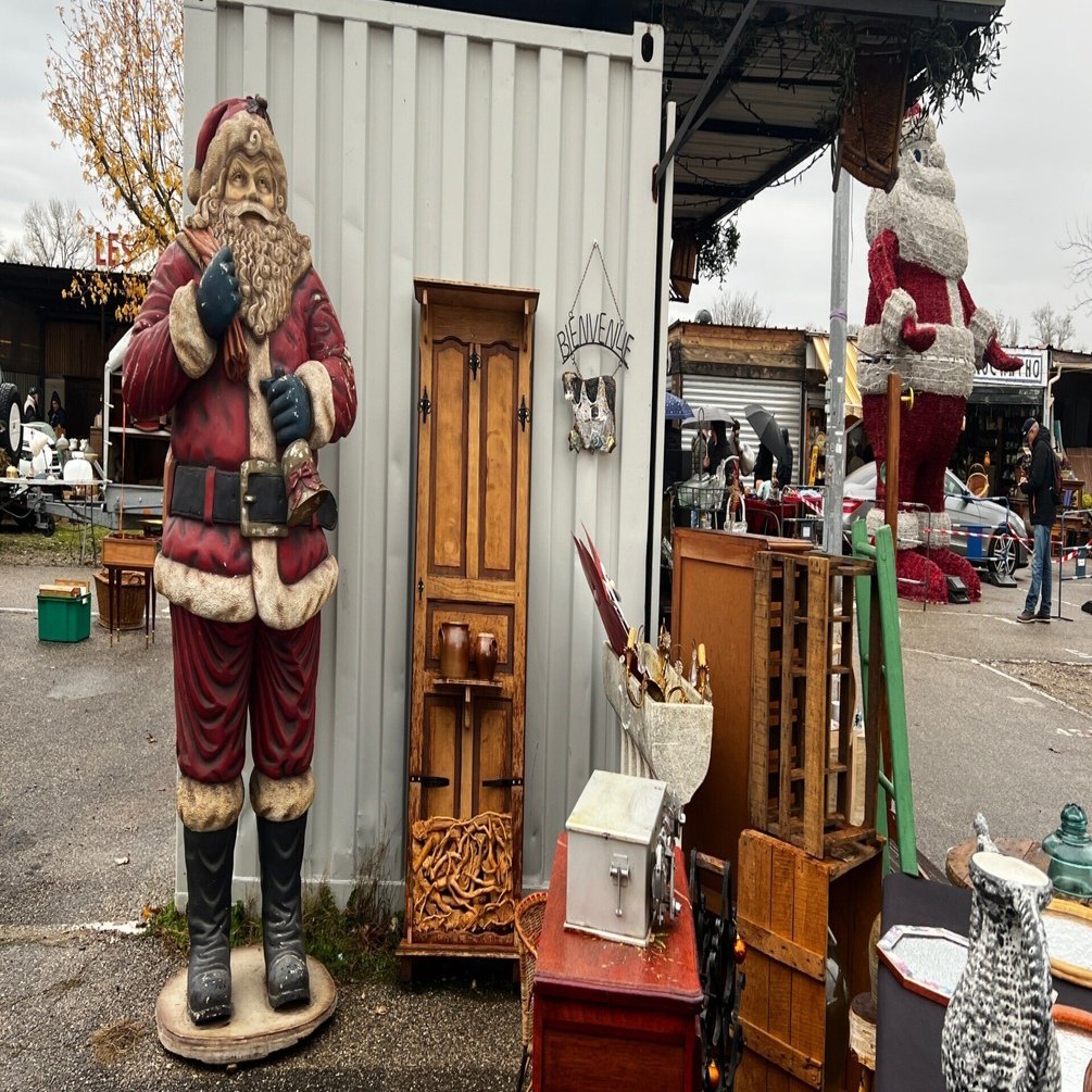 🇫🇷 ノエル直前のリヨン蚤の市で大収穫｜Pinoaya*銀色アンティーク