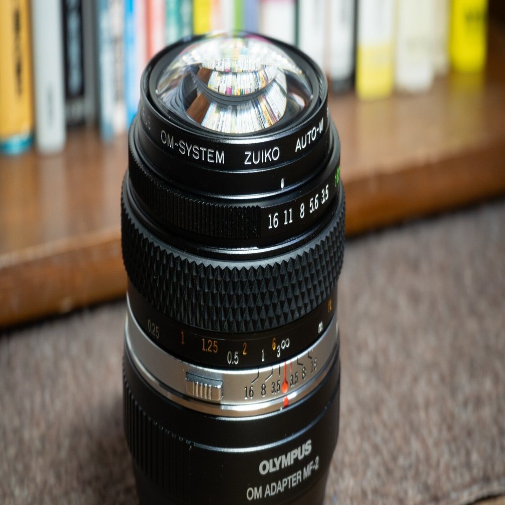 雪の里山歩き × OMオールドレンズ OLYMPUS ZUIKO AUTO-W 18㎜ F3.5