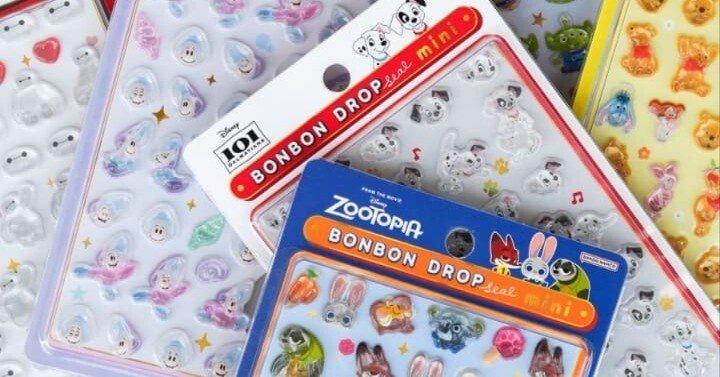 正規品 ボンボンドロップシールミニ ディズニー 全種類コンプリート