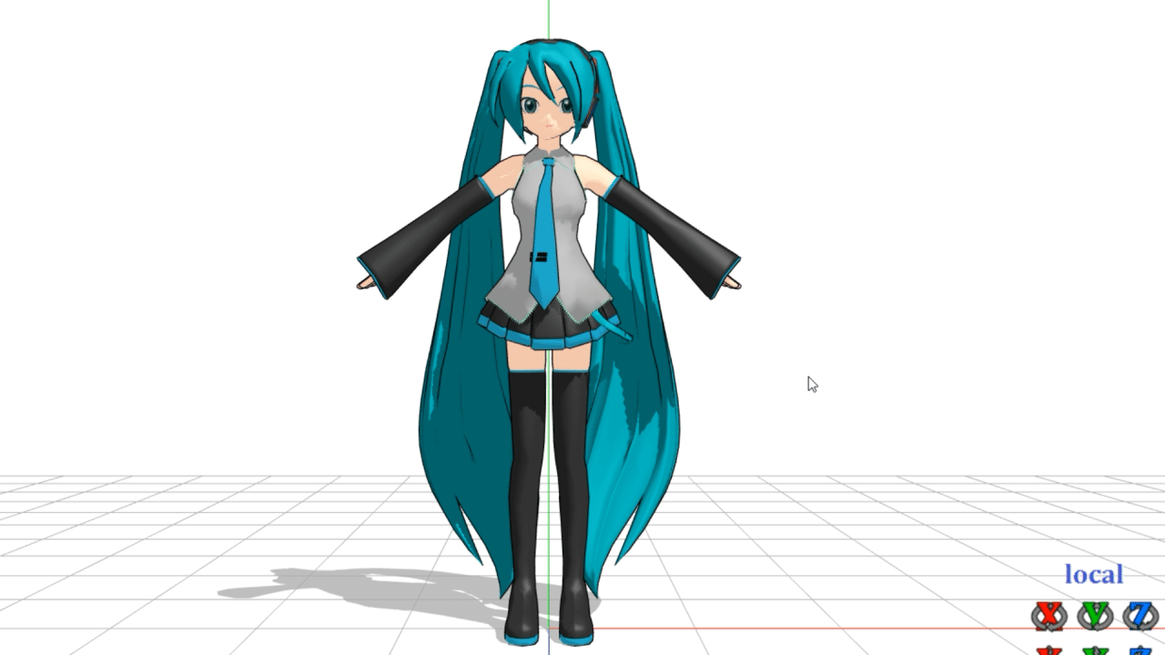 Mmdでモデルとモーションデータを読み込む まめピカ Note Mmdでモデルとモーションデータを読み込む まめピカ Note
