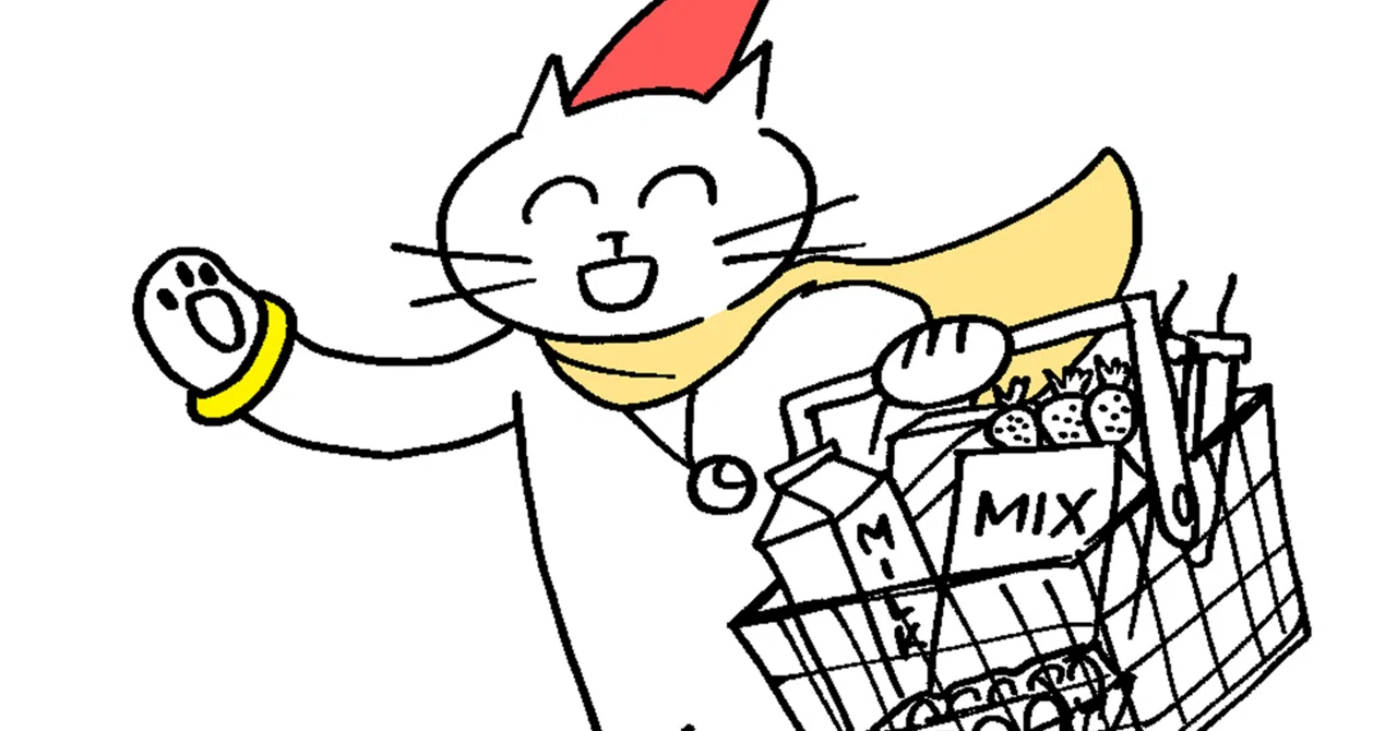 4コマ漫画】しろくろ 第60〜61話｜とぴ