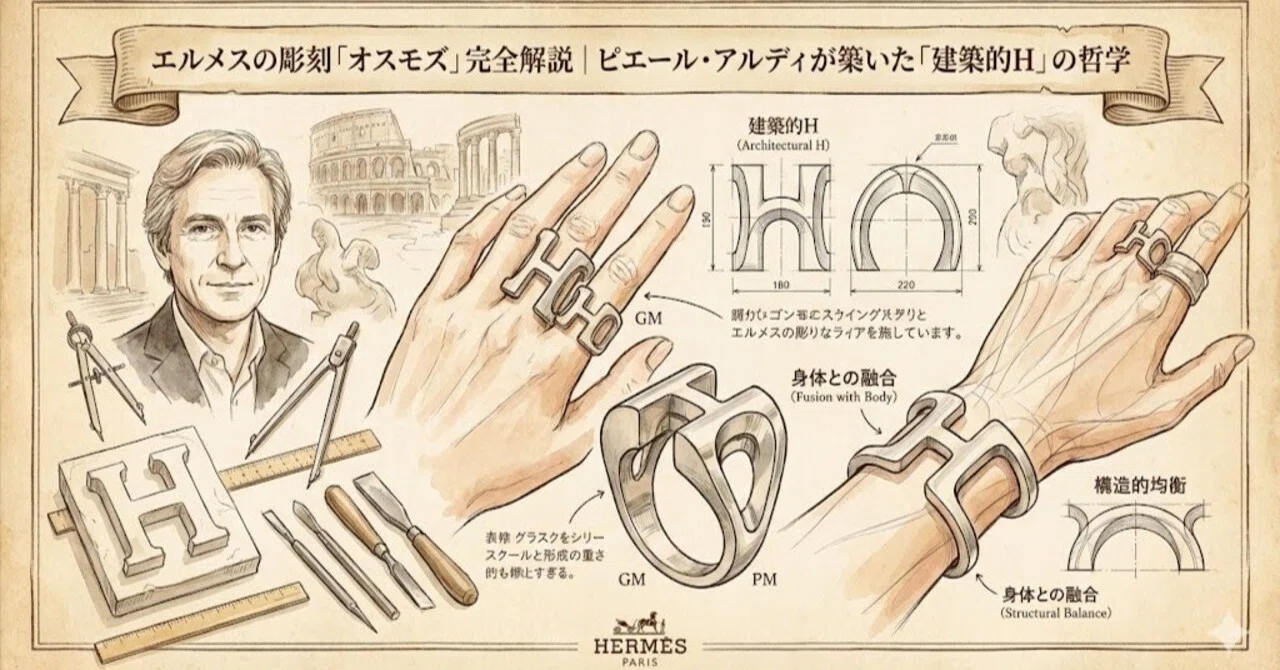 まり夫　オスモズ エルメスの彫刻「オスモズ」完全解説｜ピエール・アルディが築いた