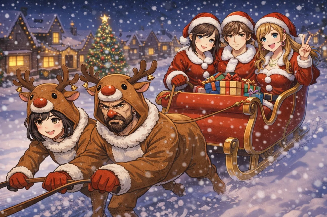 0320_メリークリスマス｜ChatGPT生成AIイラスト｜ノア