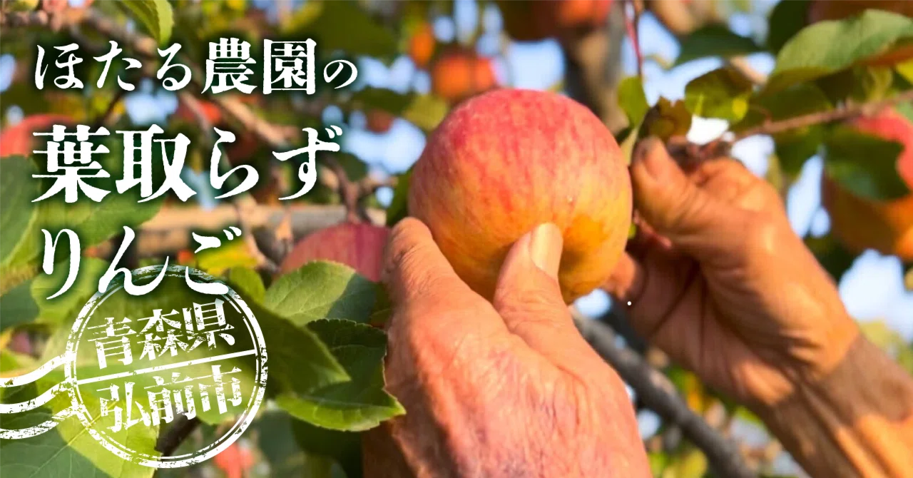 太陽と葉っぱが育てたりんご。弘前・ほたる農園から｜関西スーパー公式