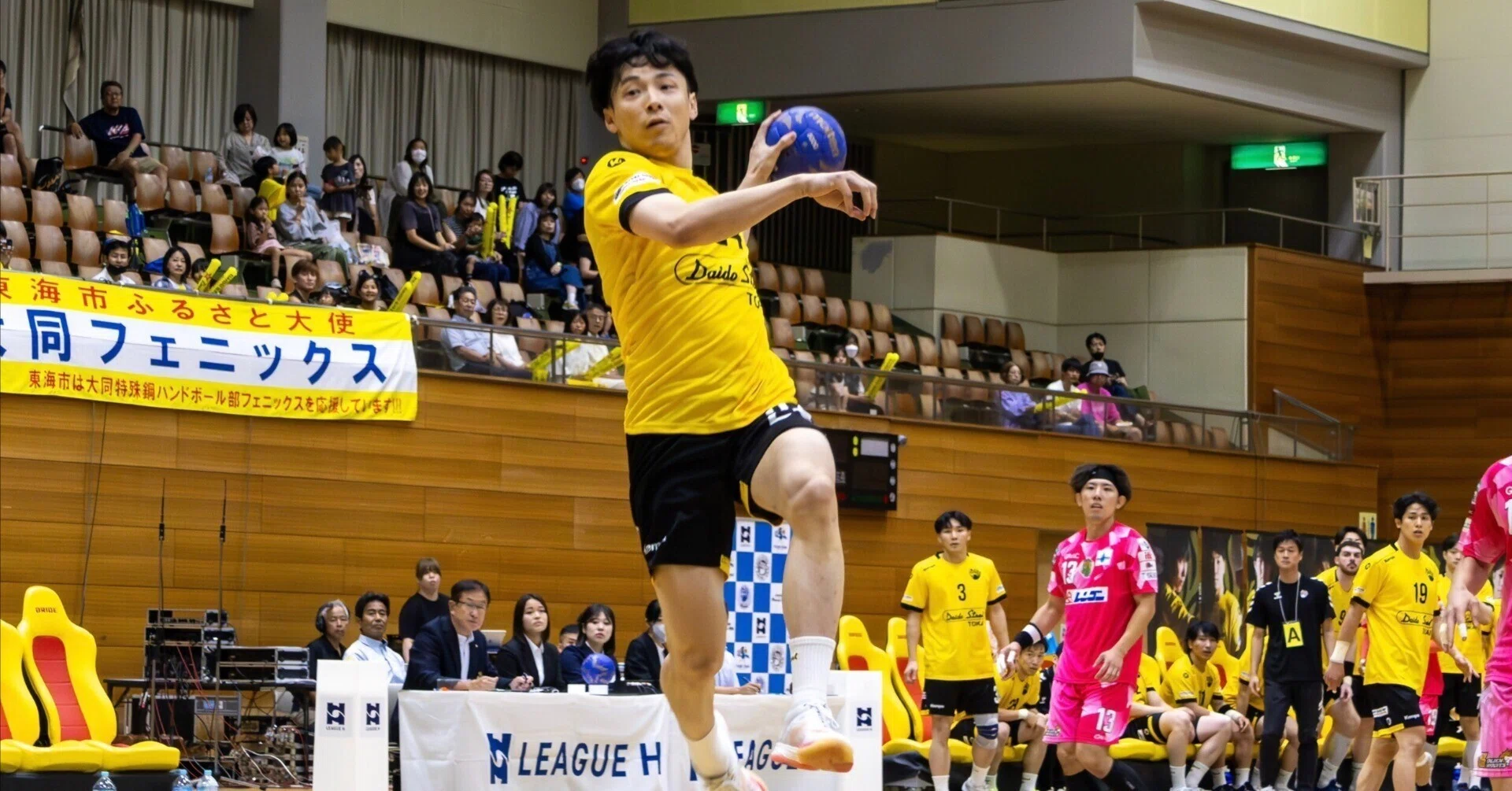 男子ハンドボール】大同特殊鋼Phenix TOKAI 杉本翔選手にインタビュー