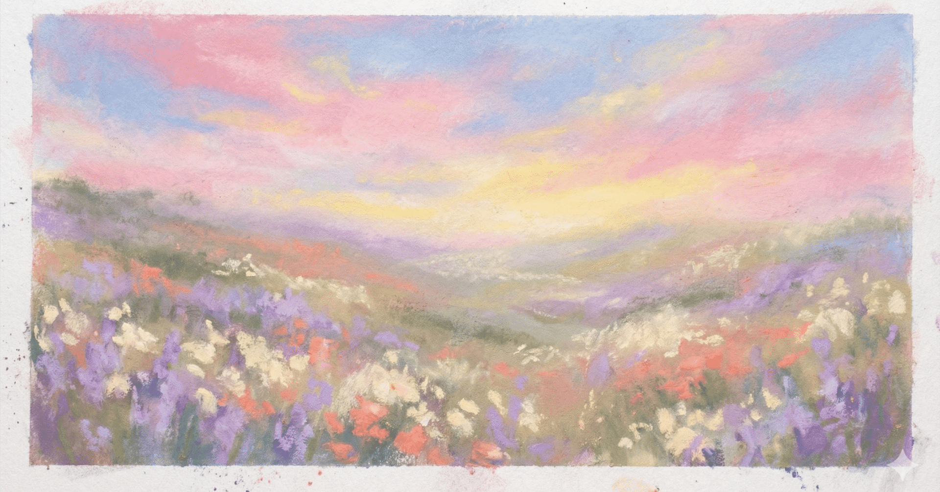 プロンプト配布】心が溶ける、夢の色。AIで描く「ソフトパステル画」の