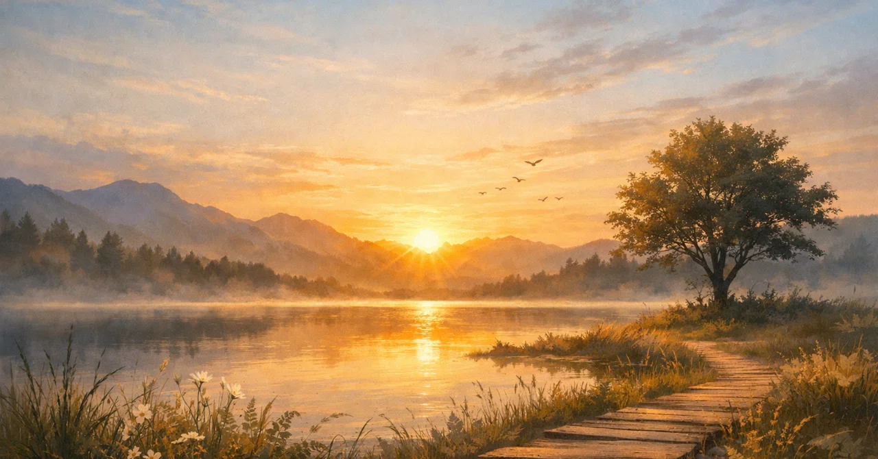 The sun will rise again. So, you can start over.｜SORA