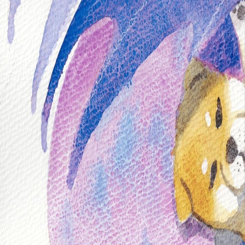 水彩画でドラゴン祭り 再び｜ちろ