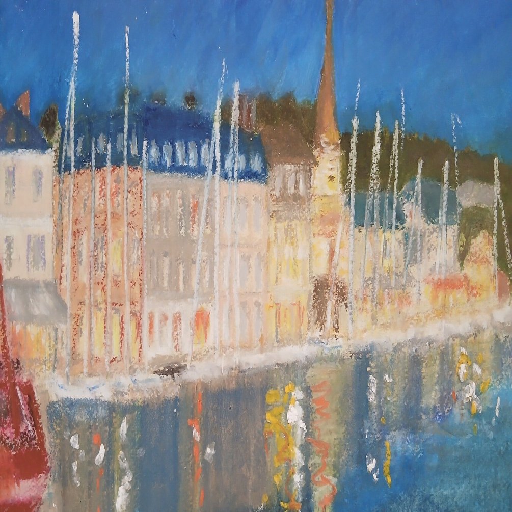 2月からパステル画教室が復活♪｜碧緑（あおみどり）