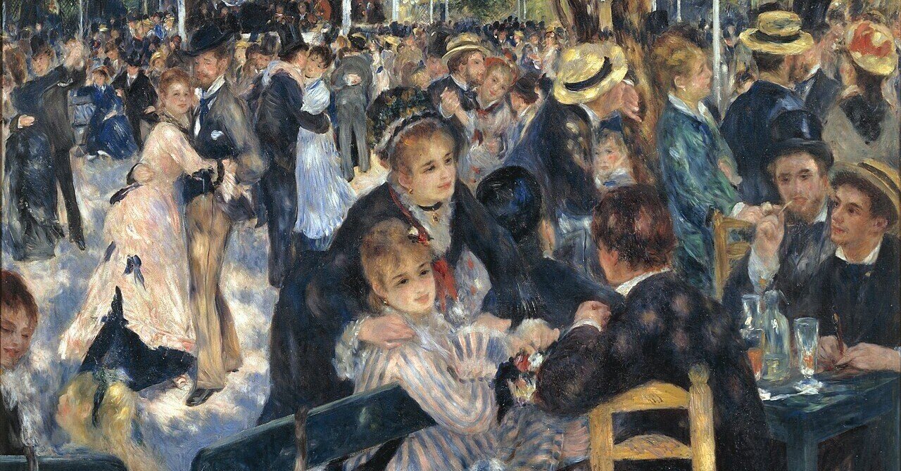 ムーラン・ド・ラ・ギャレットの舞踏会 ルノワール 青春のざわめきの記憶 －ルノワール『ムーラン・ド・ラ・ギャレットの