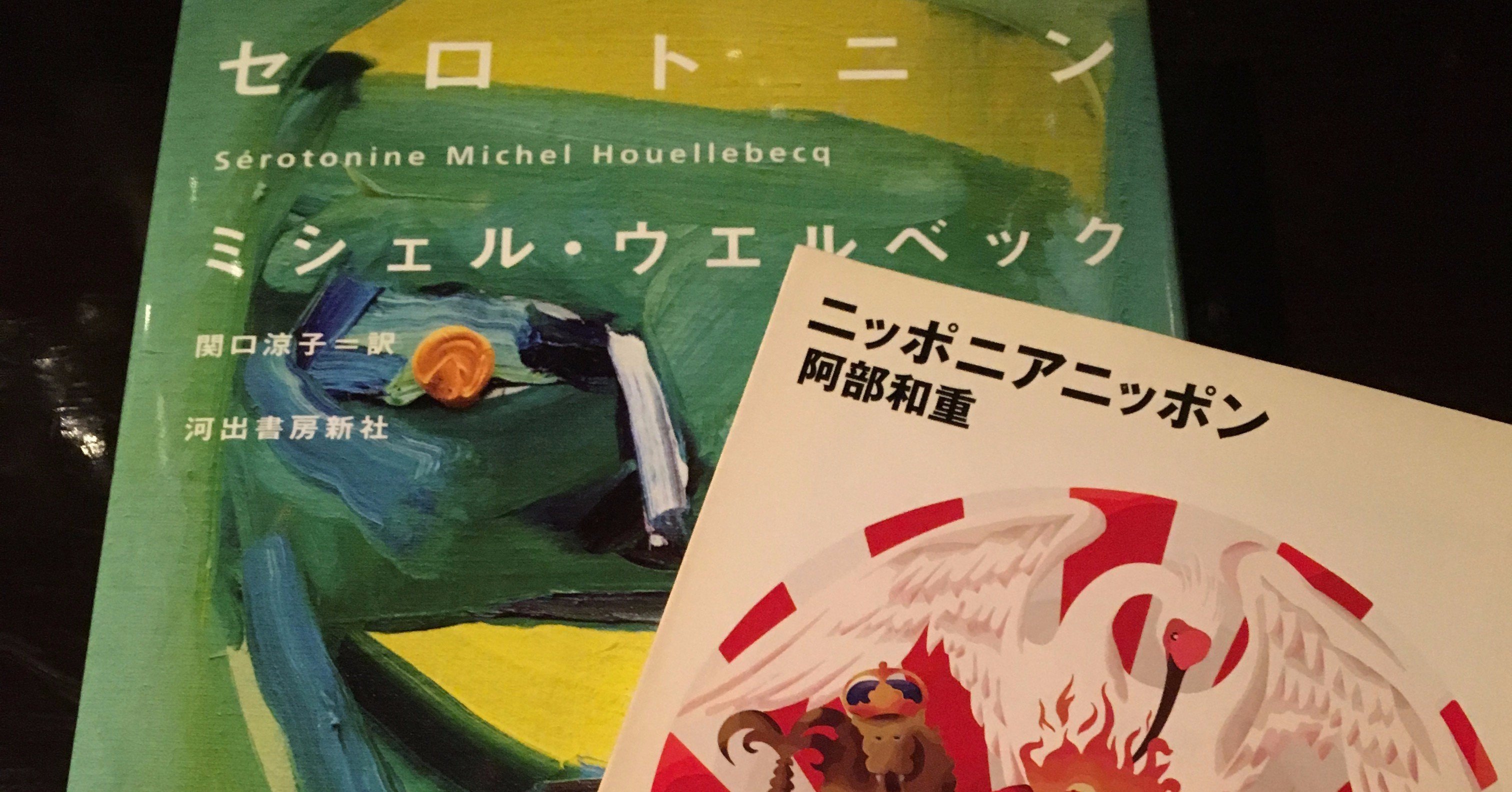 5冊目】 セロトニン / ミシェル・ウエルベック｜Kent Yamasaki