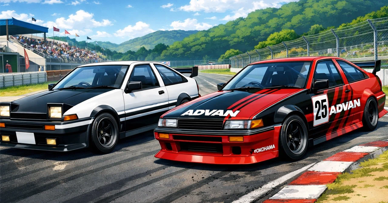 【富士N2決戦】ノビシロしかなかったAE86🇯🇵｜A.K Wired Walker sapporo（骨折治療中）