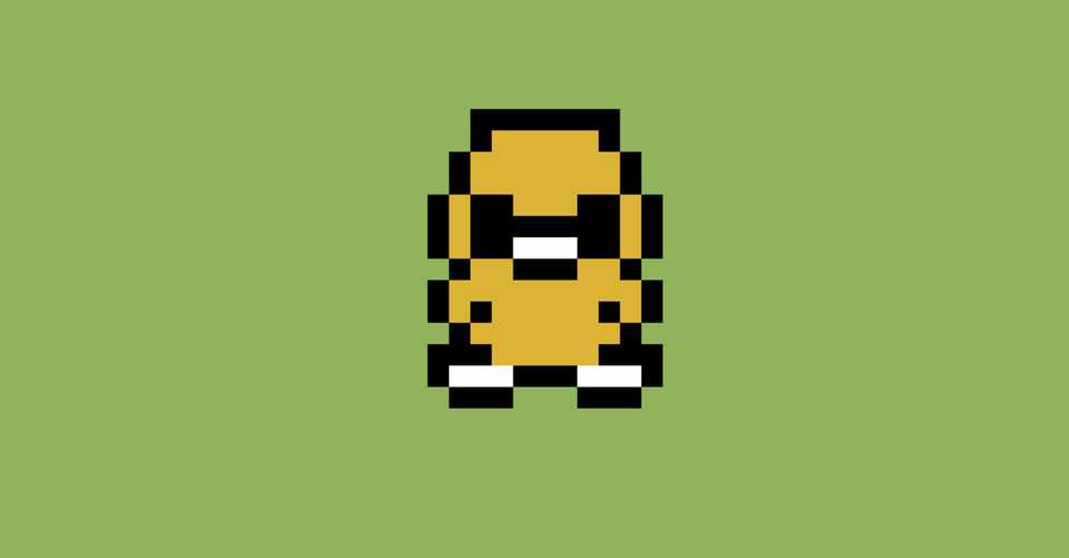 ドット絵練習4日目 モグラーニャ かわしたエコ ドット絵練習中 Note