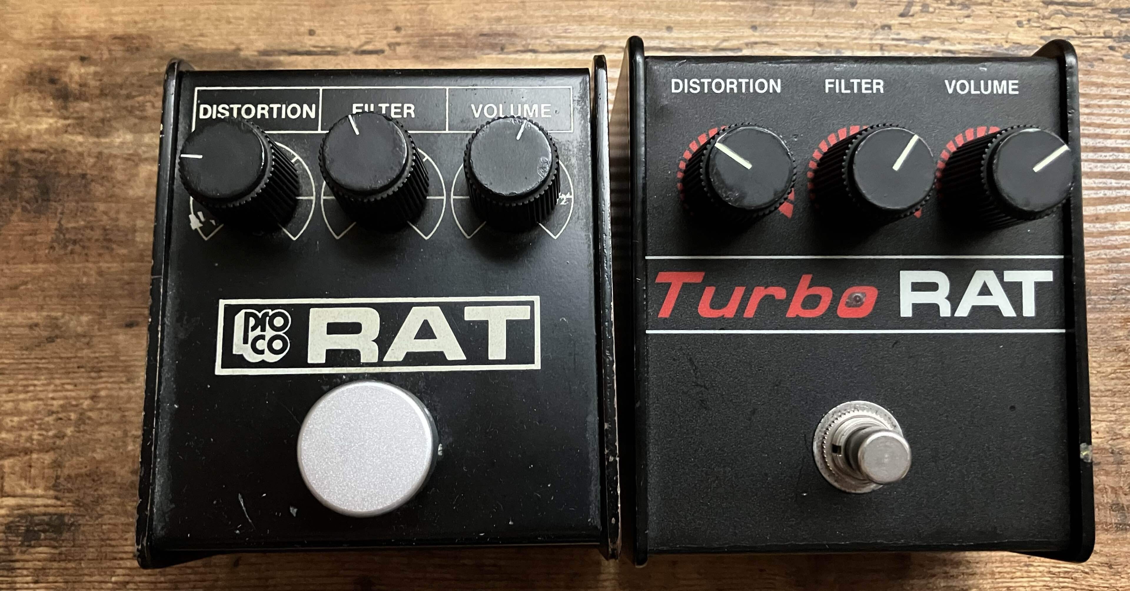 Turbo RAT ギターエフェクター 2025年に買ったエフェクター｜ふらんく