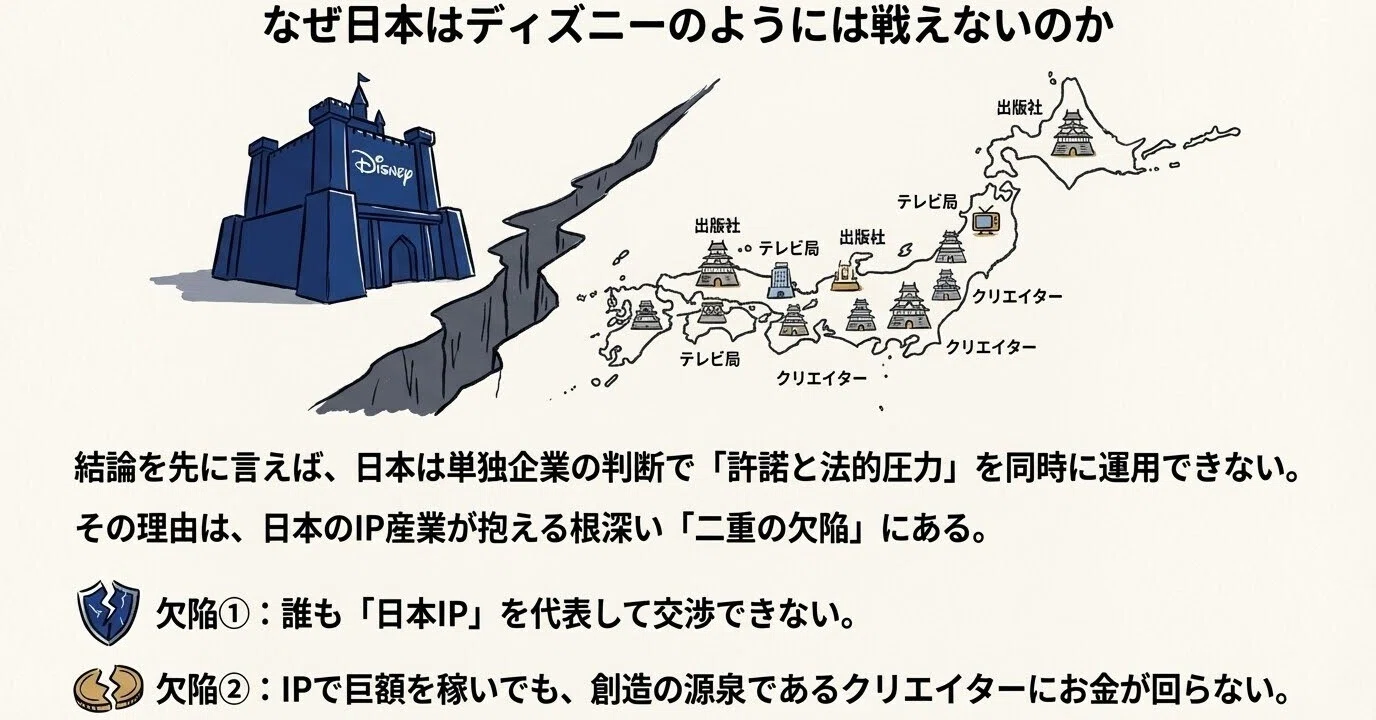 中編】ディズニー×OpenAI、10億ドル提携─日本の漫画・アニメはどう 