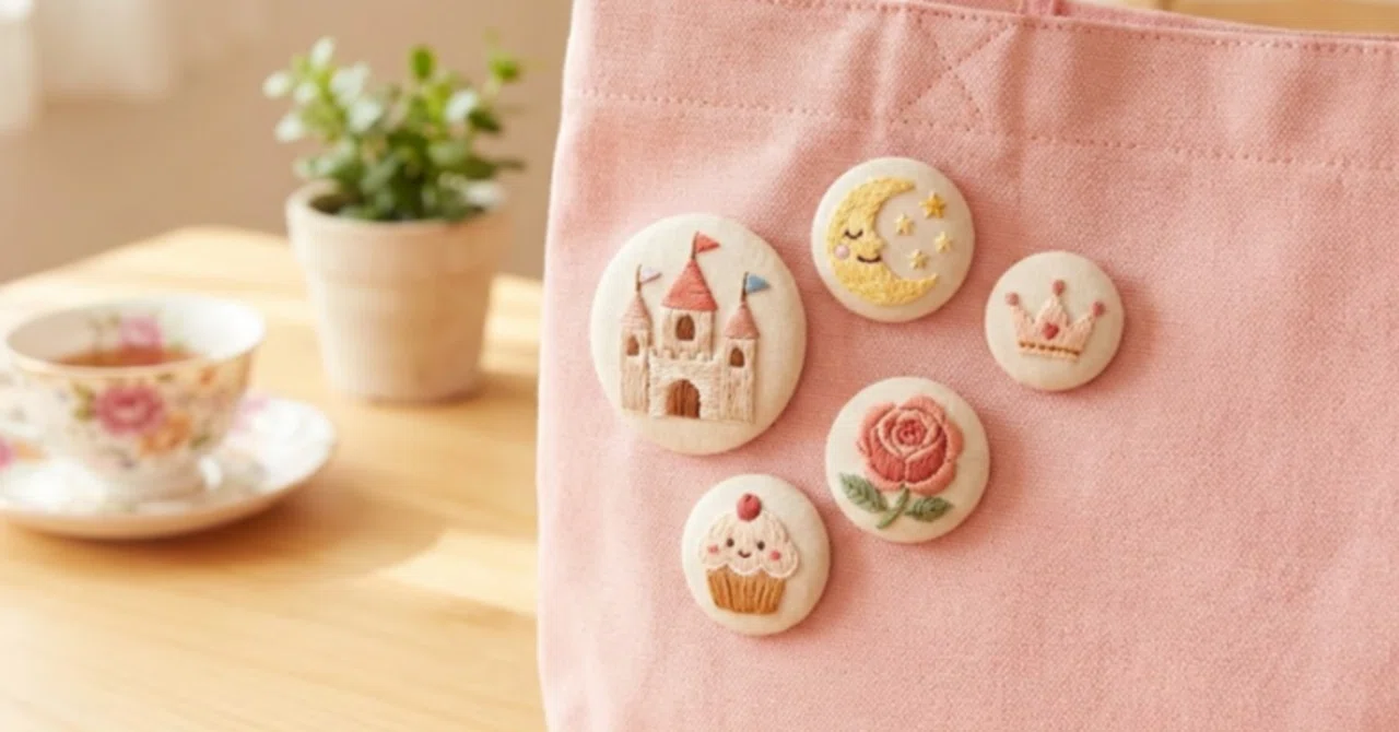 ディズニー刺繍缶バッジが神!大人が沼るクオリティの秘密|Master
