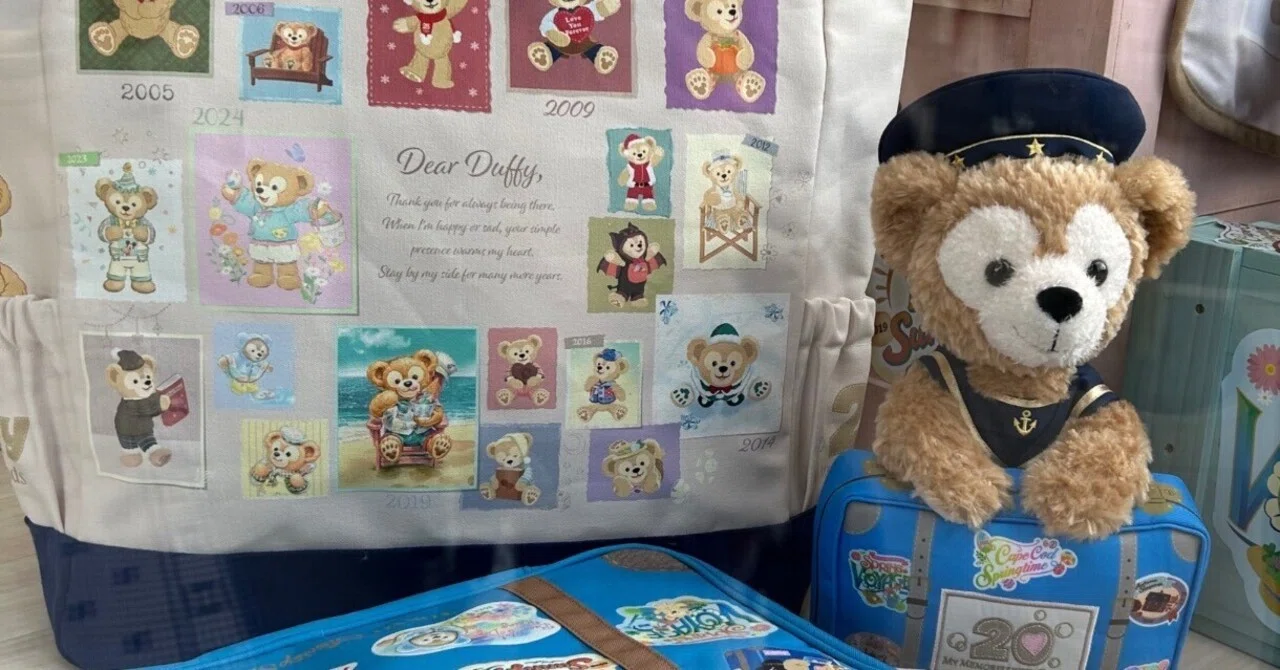 ディズニーシー🌎ダッフィー新グッズ購入😍支払いに追われる41歳の