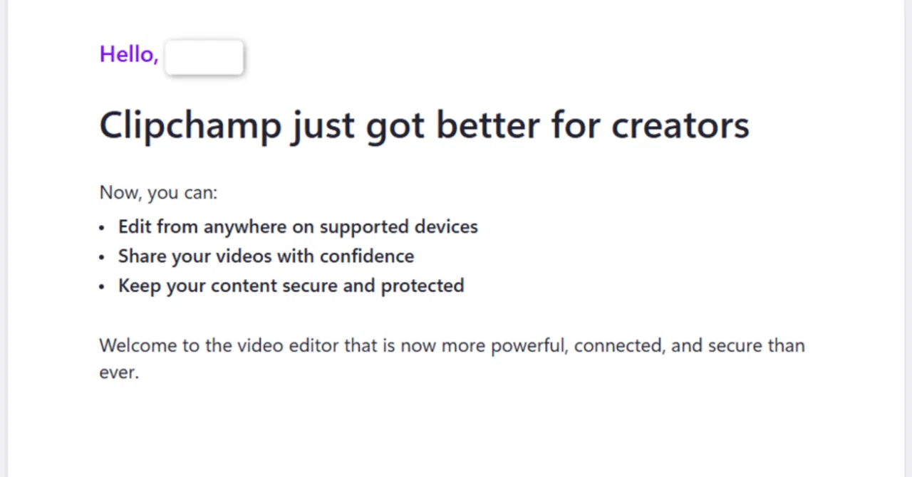 Clipchampがアップデート後にOneDrive連携必須となって過去