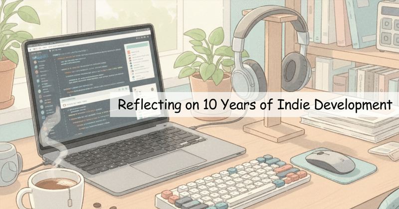 約10年間の個人開発を振り返る